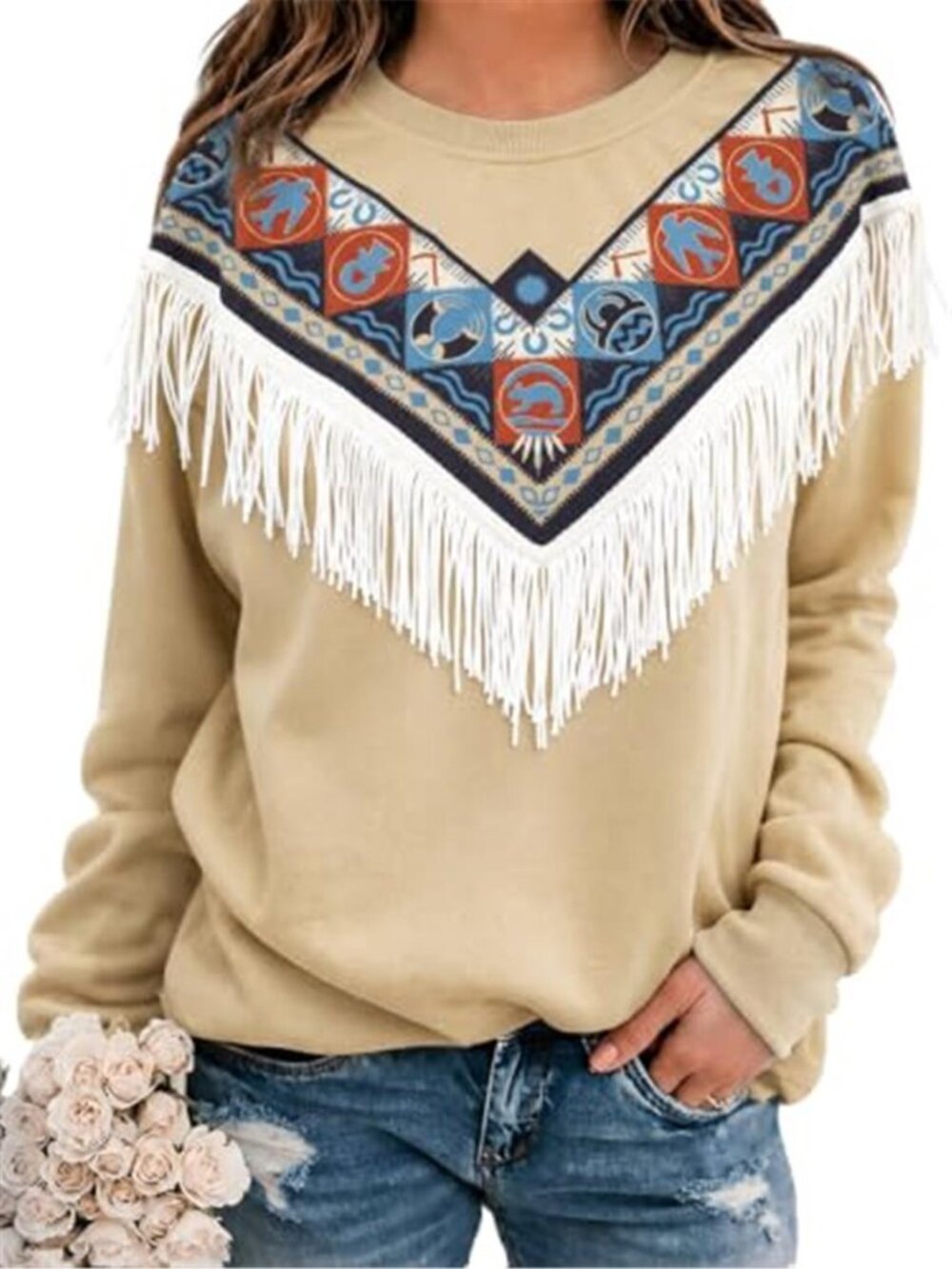 Western Sweatshirts for Women Rodeo Cowgirl Country Outfits